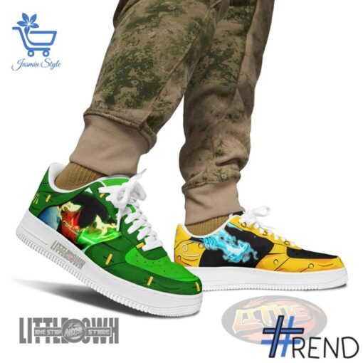 High-quality product with unique design – Sanji X Zoro One Piece Air Force Shoes