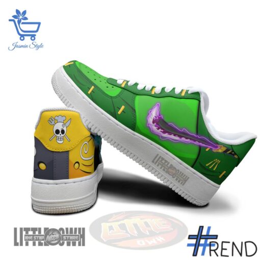 High-quality product with unique design – Sanji X Zoro One Piece Air Force Shoes