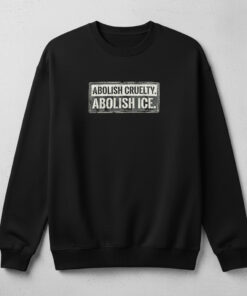High-quality product with unique design – Abolish Cruelty Abolish Ice Sweatshirt