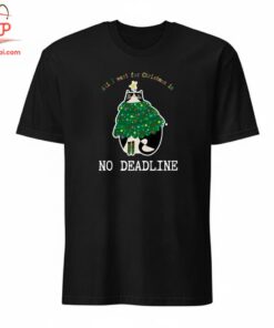 High-quality product with unique design – All I Want For Christmas Is No Deadline Shirt