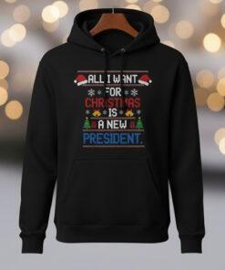 High-quality product with unique design – All I Want For Christmas Is A New President Shirt Jpg