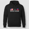 High-quality product with unique design – America Over Gop Defend Freedom Shirt