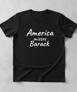High-quality product with unique design – America Misses Barack Shirt