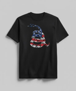 High-quality product with unique design – American Patriot Snake Shirt