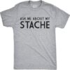 High-quality product with unique design – Ask Me About My Stache T Shirt