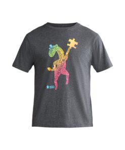 High-quality product with unique design – Autism Awareness Sassafras Silhouette Graphic T Shirt