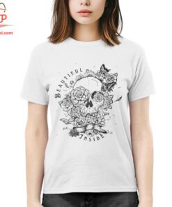 High-quality product with unique design – Beautiful Inside Skull T Shirt
