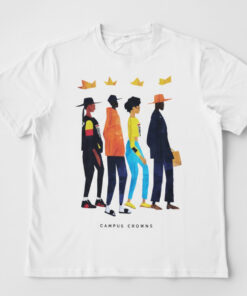 High-quality product with unique design – Black College Campus Crown Shirt
