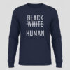High-quality product with unique design – Black White Human Shirt