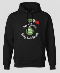 High-quality product with unique design – Dear Santa Bring Back Barack Shirt