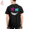 High-quality product with unique design – Evil Emoji Graphic Black Shirt