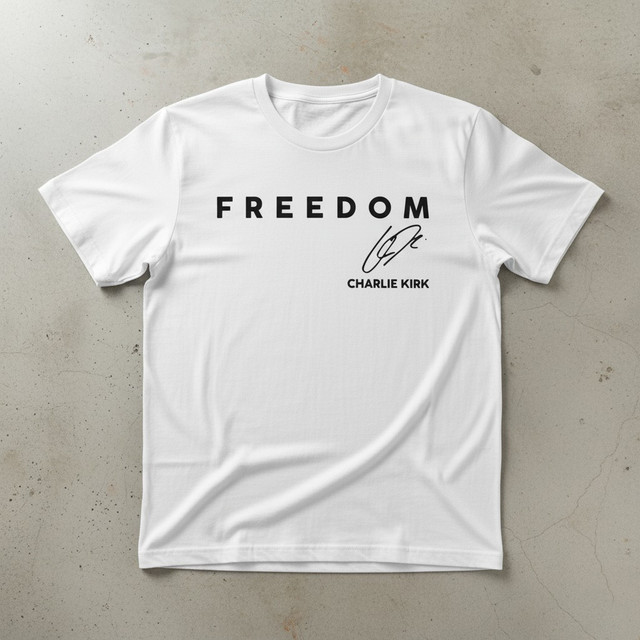 High-quality product with unique design – Freedom Charlie Kirk Shirt
