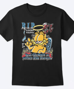 High-quality product with unique design – Garfield Rip Big Guy Real G S Move In Silence Like Lasagna T Shirt Jpg