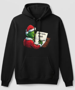 High-quality product with unique design – Grinch Dear Santa Cash Shirt