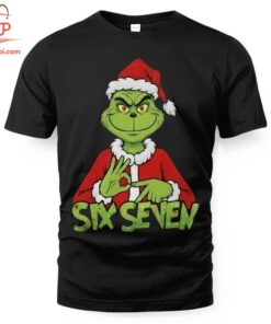 High-quality product with unique design – Grinch Six Seven Funny Christmas T Shirt