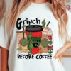 High-quality product with unique design – Grinch Before Coffee Shirt