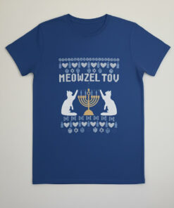 High-quality product with unique design – Hanukkah Cat Meowzel Tov Shirt