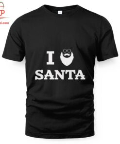 High-quality product with unique design – I Love Santa Christmas Shirt