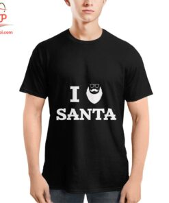 High-quality product with unique design – I Love Santa Christmas Shirt