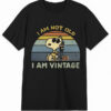 High-quality product with unique design – I Am Not Old I Am Vintage Snoopy Shirt