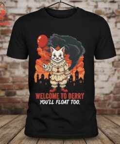 High-quality product with unique design – It Welcome To Derry Cat Shirt