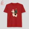 High-quality product with unique design – Llama Christmas Tree Shirt