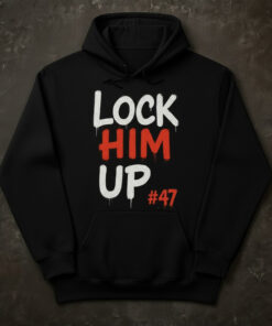 High-quality product with unique design – Lock Him Up Trump Shirt