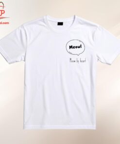 High-quality product with unique design – Meow By Heart Shirt
