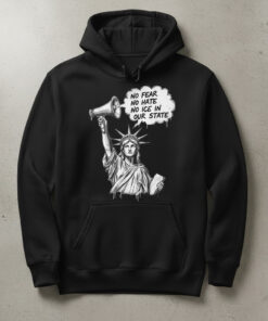 High-quality product with unique design – No Fear No Hate No Ice In Our State Shirt