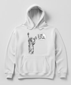 High-quality product with unique design – No Fear No Hate No Ice In Our State Shirt Jpg