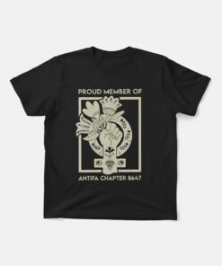 High-quality product with unique design – Proud Member Of Antifa Chapter Shirt Jpg