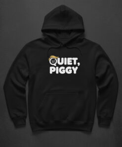 High-quality product with unique design – Quiet Piggy Trump Shirt