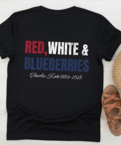 High-quality product with unique design – Red White Blueberries Charlie Kirk Shirt Jpg