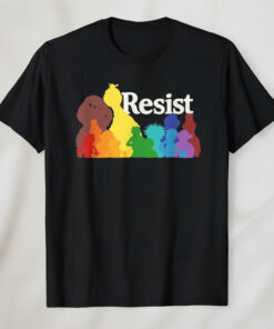 High-quality product with unique design – Resist Rainbow Character Shirt Jpg