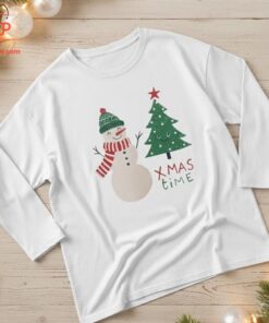 High-quality product with unique design – Snowman Xmas Time Shirt