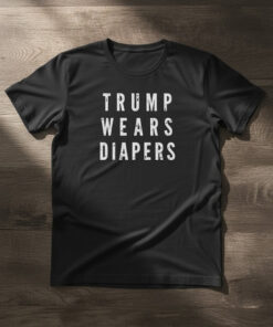 High-quality product with unique design – Trump Wears Diapers Shirt