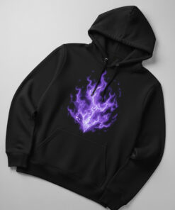 High-quality product with unique design – Violet Fire Hoodie
