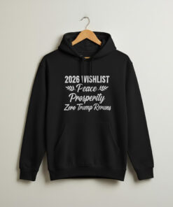 High-quality product with unique design – Wishlist Peace Prosperity Zero Trump Reruns Shirt
