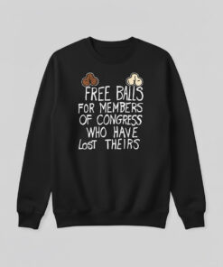 High-quality product with unique design – Free Balls For Members Of Congress Who Have Lost Theirs Shirt