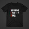 High-quality product with unique design – Ice Inhumane Cruelty Evil Shirt