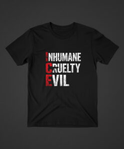 High-quality product with unique design – Ice Inhumane Cruelty Evil Shirt