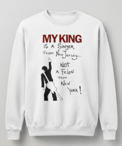 High-quality product with unique design – My King Is A Singer From New Jersey Shirt