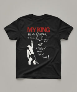 High-quality product with unique design – My King Is A Singer From New Jersey Shirt