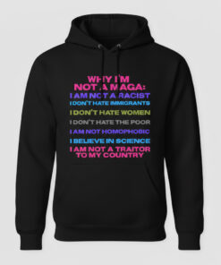 High-quality product with unique design – Why I'm Not A Maga Shirt