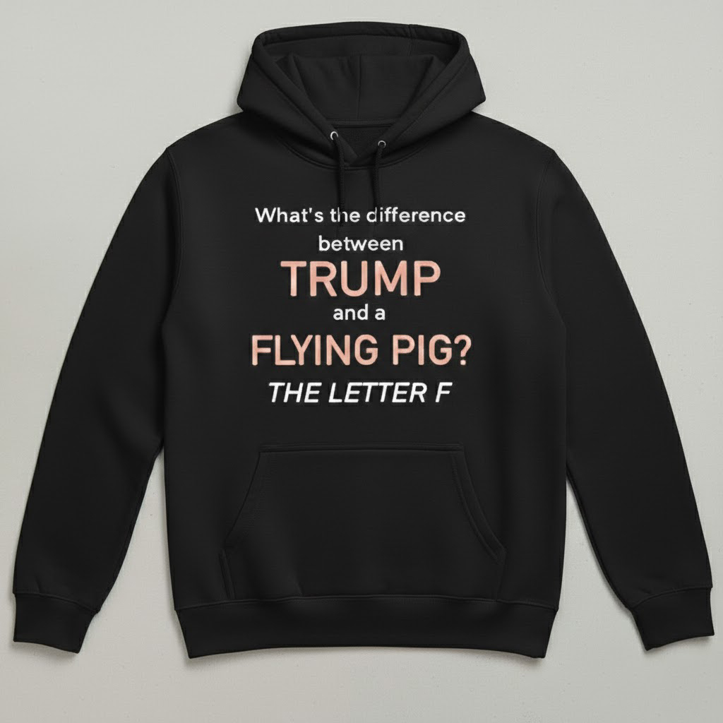High-quality product with unique design – What's The Difference Between Trump And A Flying Pig Shirt
