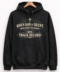 High-quality product with unique design – When God Is Silent What Keeps You Going His Track Record Shirt