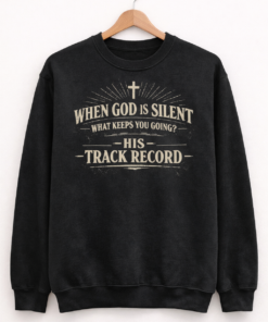 High-quality product with unique design – When God Is Silent What Keeps You Going His Track Record Shirt