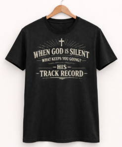 High-quality product with unique design – When God Is Silent What Keeps You Going His Track Record Shirt