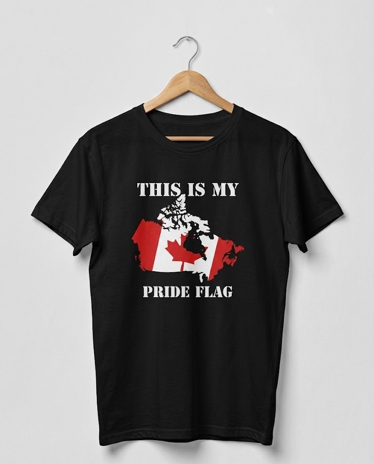 High-quality product with unique design – Canada This Is My Pride Flag Shirt