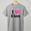 High-quality product with unique design – I Love Elon Shirt